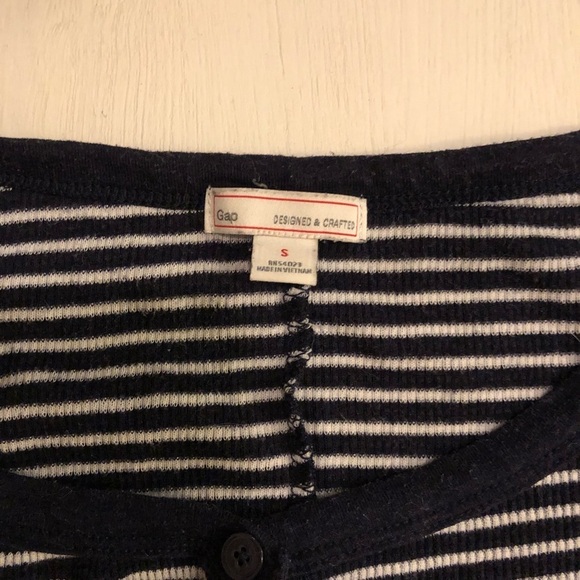 GAP Thermal Stripe Long Sleeve - Picture 4 of 5